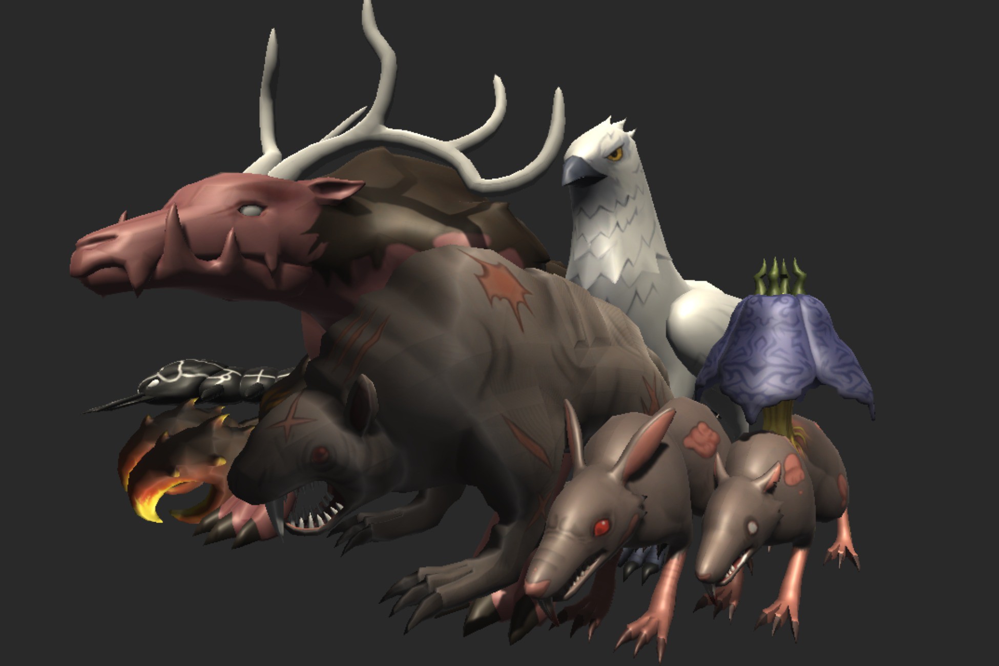 3D Fantasy Casual Monster | 3D Creatures | Unity Asset Store