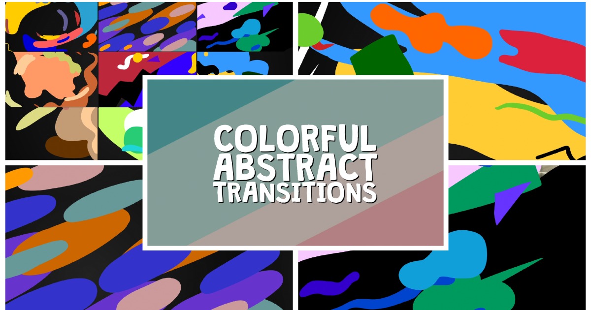Colorful Abstract Transitions (08.09.22) | 2D Textures & Materials ...