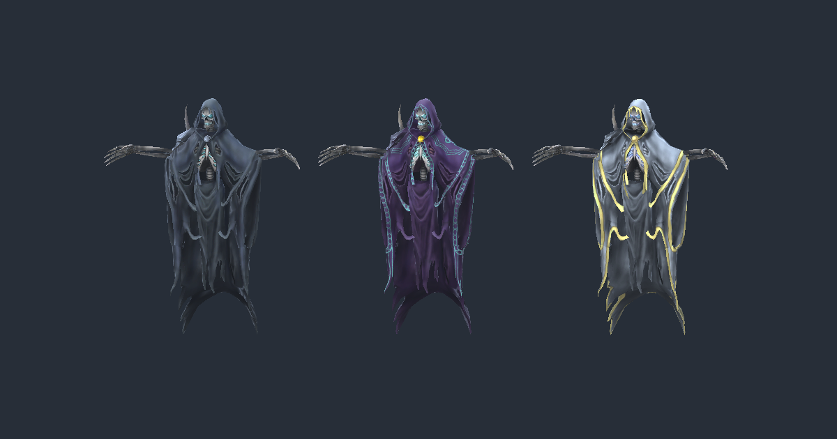 Ghost Character - Hand Painted | 3D Characters | Unity Asset Store