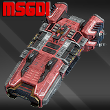 Spaceship GSN Barbarossa Class Carrier