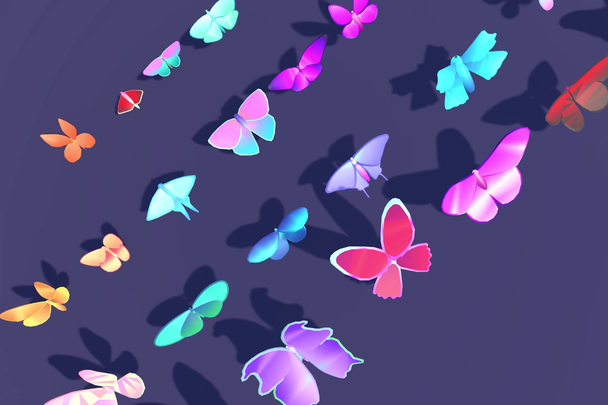 Butterfly Series - 3D Lowpoly Butterfly Pack | Characters | Unity Asset ...