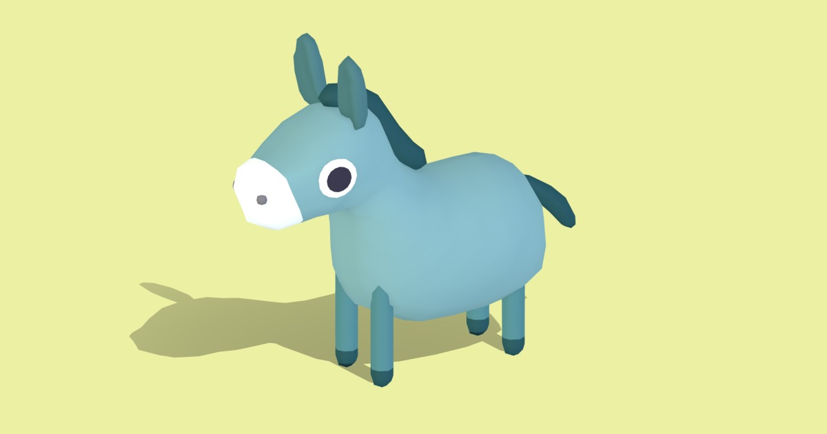 Donkey - Quirky Series | Characters | Unity Asset Store