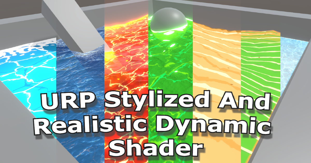 URP Stylized And Realistic Interactive Shader | VFX Shaders | Unity ...