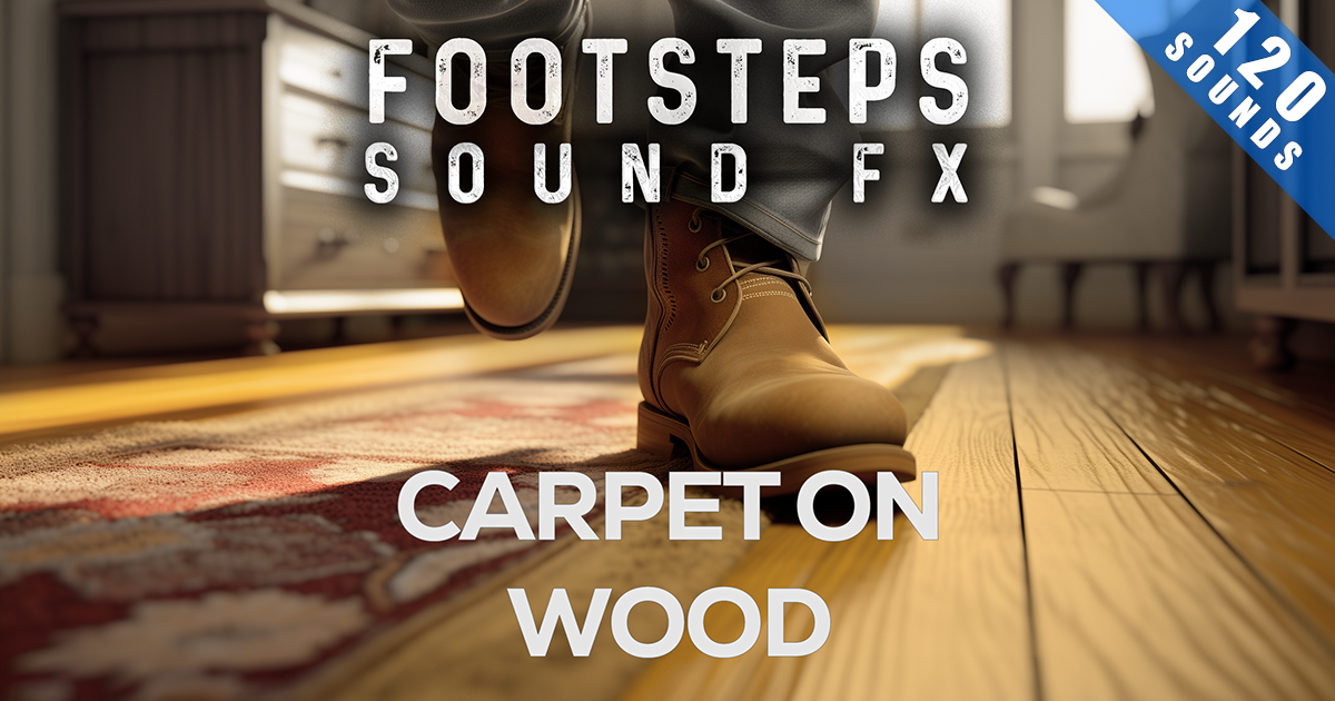 Footsteps Sound FX - Carpet on Wood | Foley Sound FX | Unity Asset Store