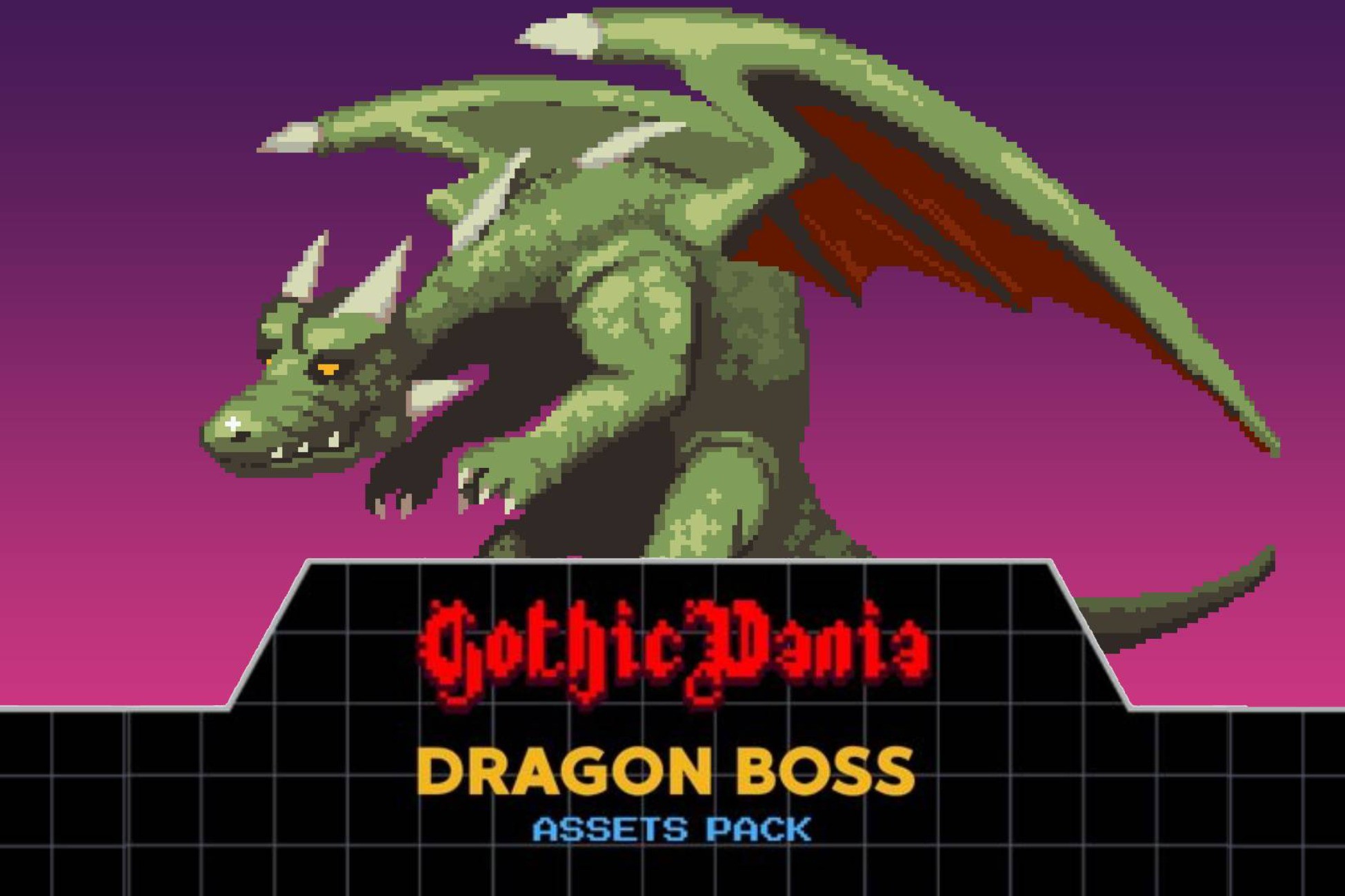 Gothicvania Dragon Boss, image 1