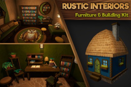 Rustic Interiors – Furniture & Building Kit