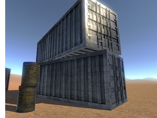 Free Shipping Containers | 3D Industrial | Unity Asset Store