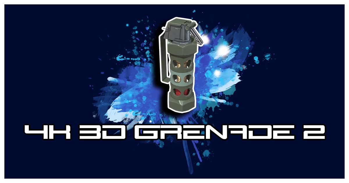FPS Gun 4K - Grenade 2 | 3D Guns | Unity Asset Store