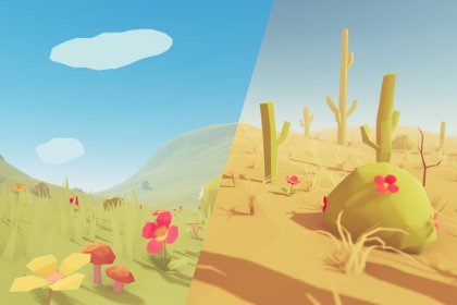 Low Poly Vegetation Pack