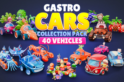 GASTRO: Modular Cars Collection Pack