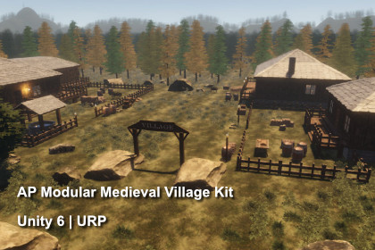 AP Modular Medieval Village Kit