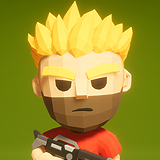 Battle Royale Hero Polyart
