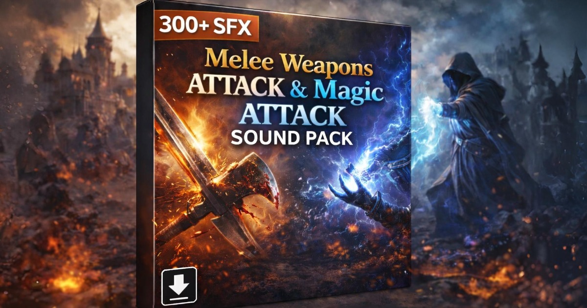 Melee Weapons Attack & Magic Attack Sound Pack | Weapons Sound FX ...