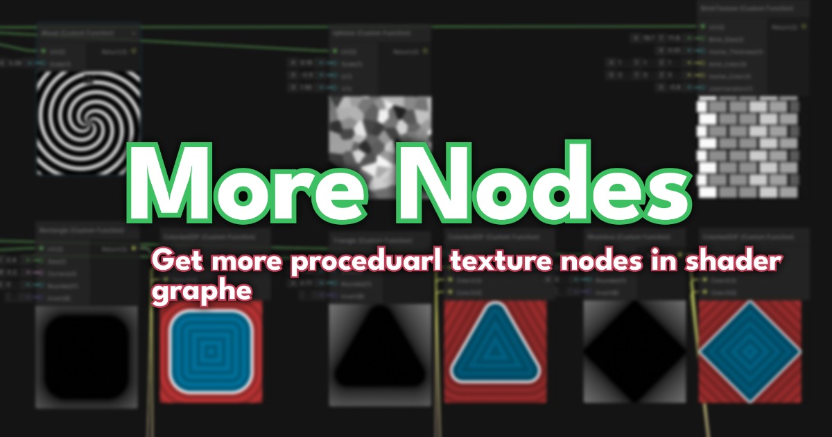 More Nodes | VFX Shaders | Unity Asset Store