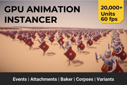 GPU Animation Instancer - Crowds | Attachments