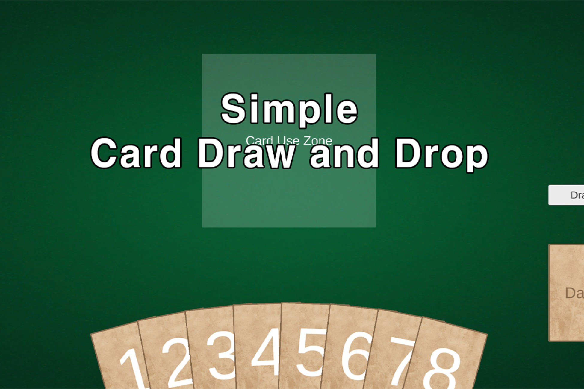 Simple Card Draw and Spread | Game Toolkits | Unity Asset Store