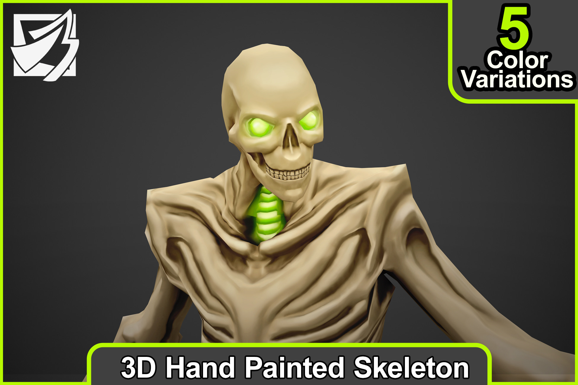3D Hand Painted Skeletons | Characters | Unity Asset Store