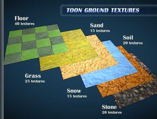 Toon Ground Textures | 2D Floors | Unity Asset Store