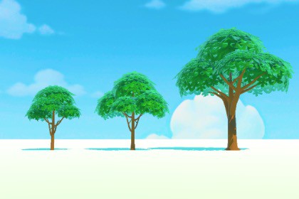 Free Stylized Low Poly Tree