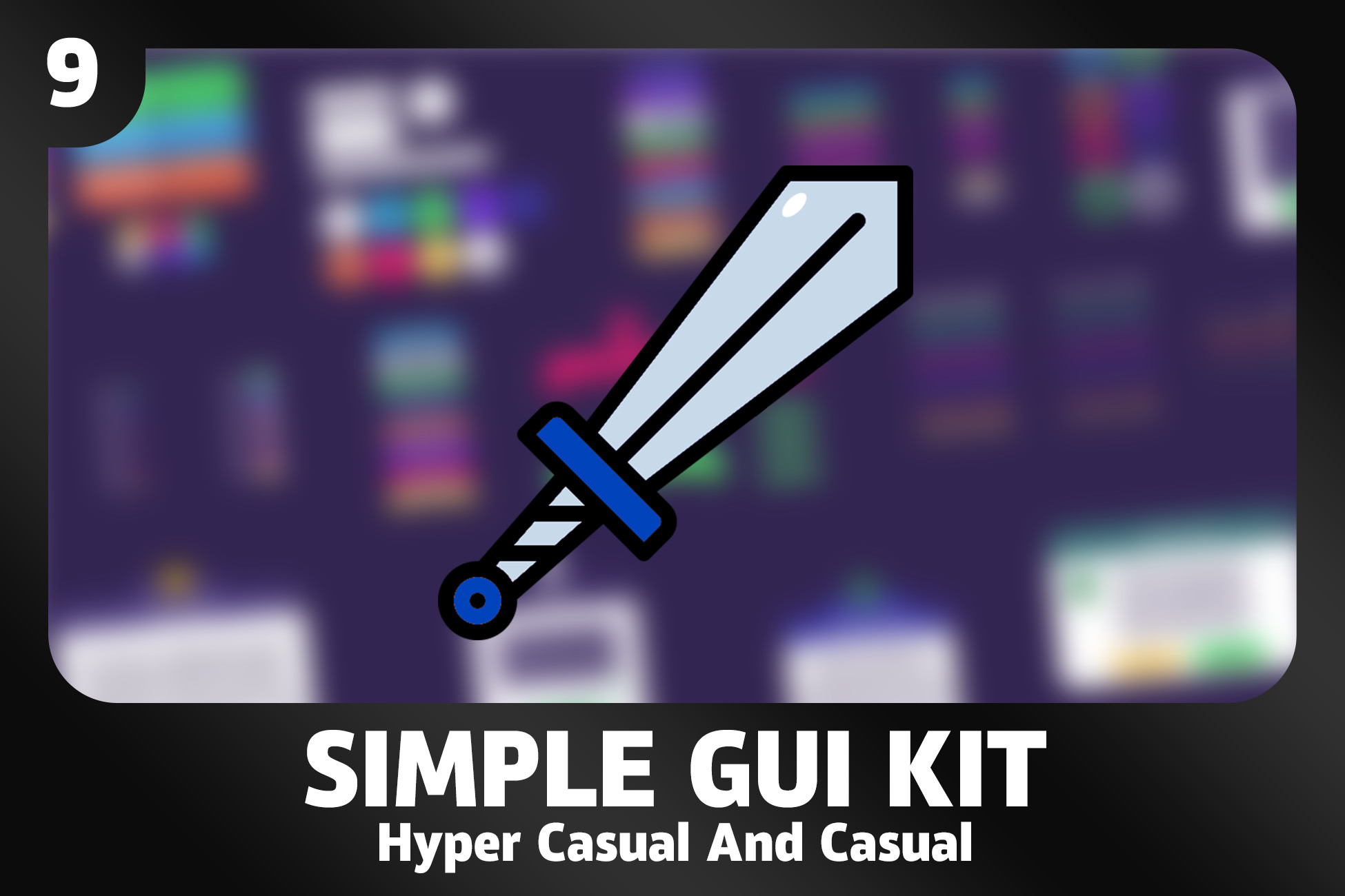 Simple GUI Kit - Hyper casual and Casual | 2D GUI | Unity Asset Store