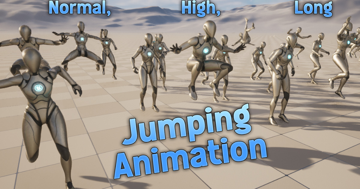 Jumping Animation Pack | 3D Animations | Unity Asset Store