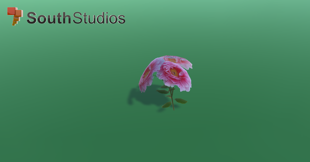 LowPoly Flower A05 | 3D Flowers | Unity Asset Store