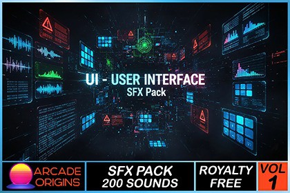 UI - User Interface SFX Pack - Vol. 1