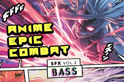 Anime Epic Combat Sound Effects Pack 2 [Bass] (AAA)