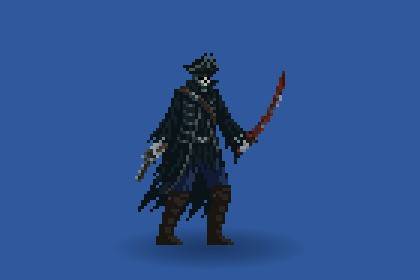Deadeye Captain (2D Pixel Art)