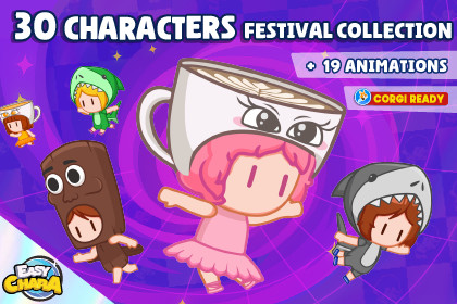 Easy Chara – Festival 2D Character Collection