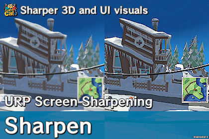 Sharpen - URP Screen Sharpening