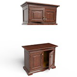 Vintage Wooden Cabinet set