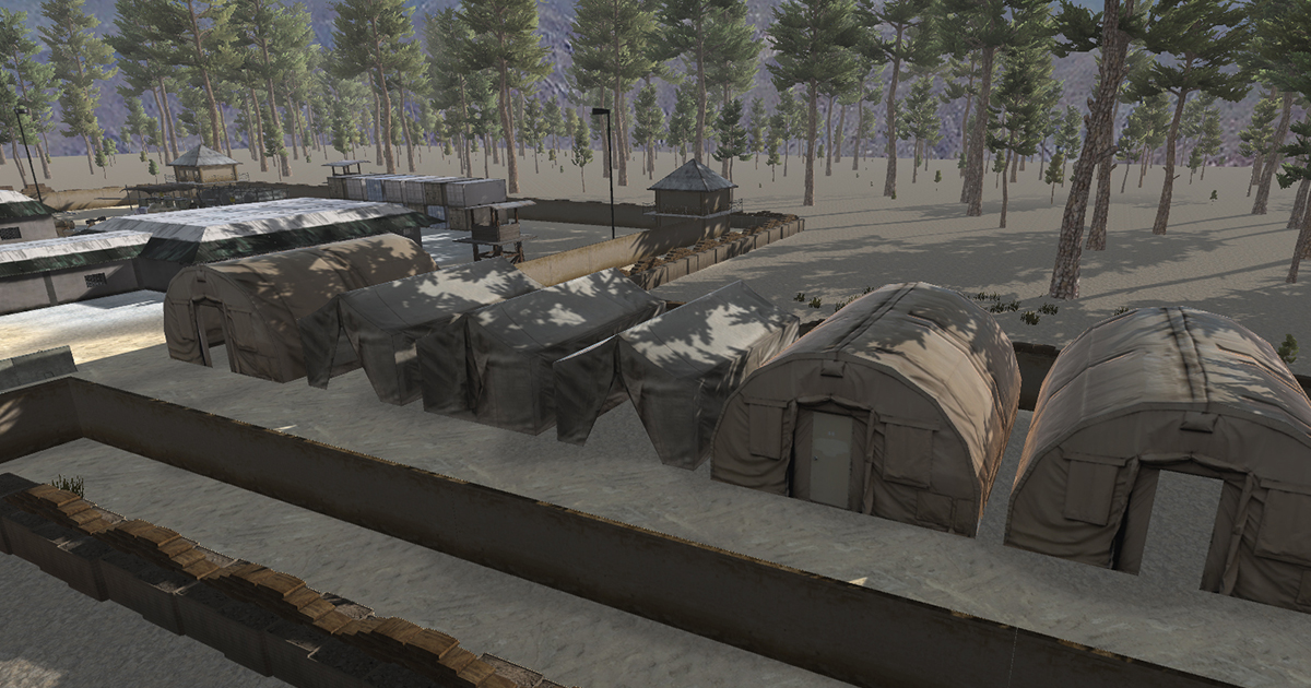 Military Army Base | 3D Environments | Unity Asset Store