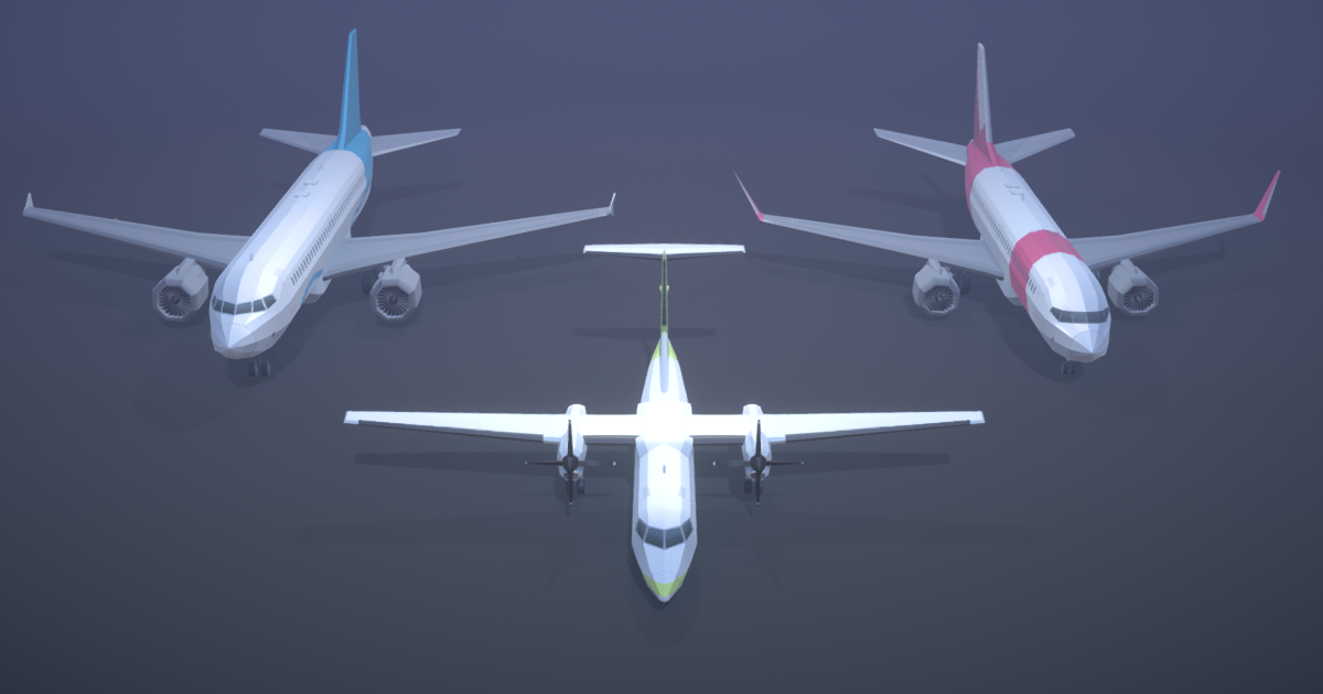 Simple Aircraft Pack | 3D Air | Unity Asset Store