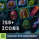 Fantasy RPG Equipment Pack #3