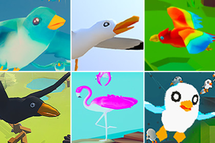 Stylized Bird Flock Bundle 2026