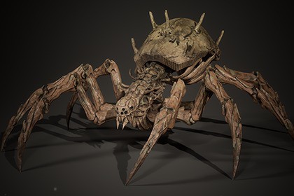 Bone Spider - Customizable Horror Monster