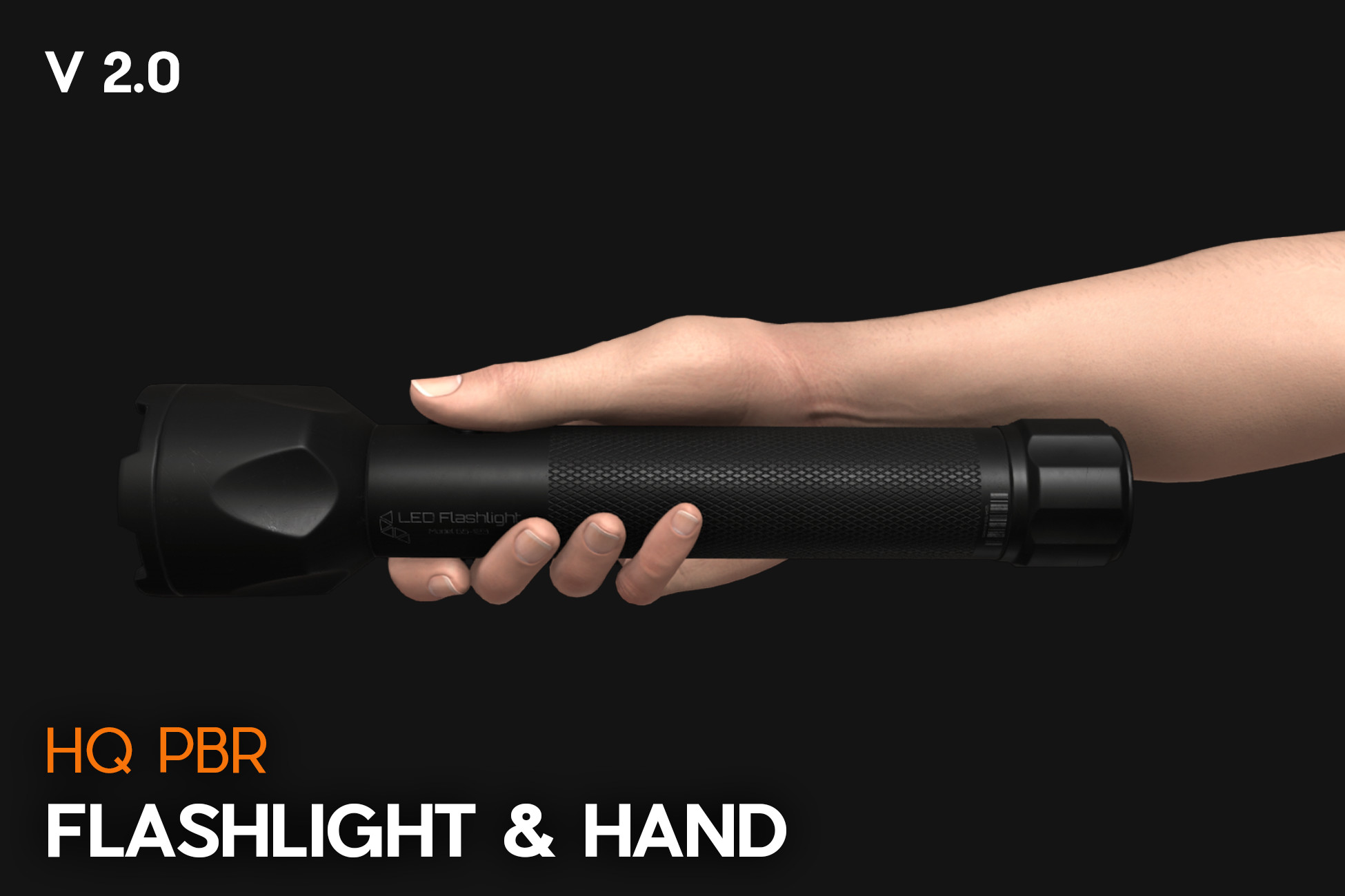 HQ PBR Flashlight & hand | Packs | Unity Asset Store