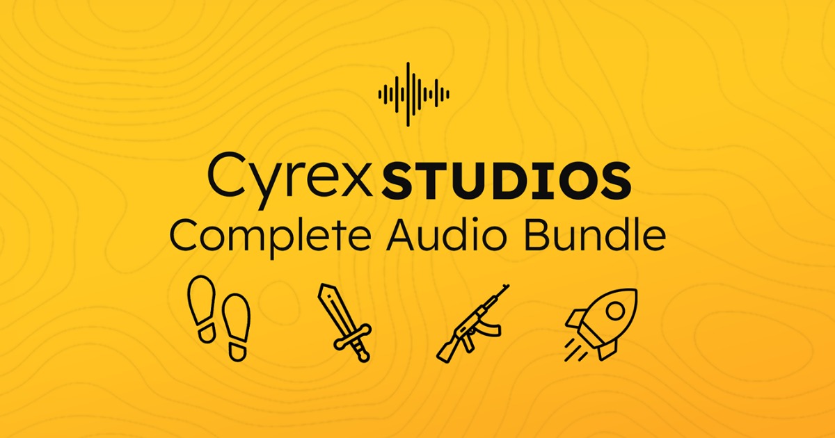 Cyrex Studios Complete Audio Bundle | Audio Sound FX | Unity Asset Store