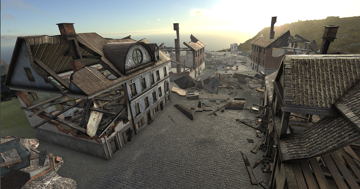 War Debris Pack | 3D Industrial | Unity Asset Store