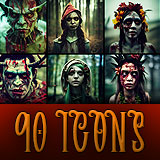 Halloween Haunts - Zombies Icon Pack for RPG / Fantasy / Realistic Games