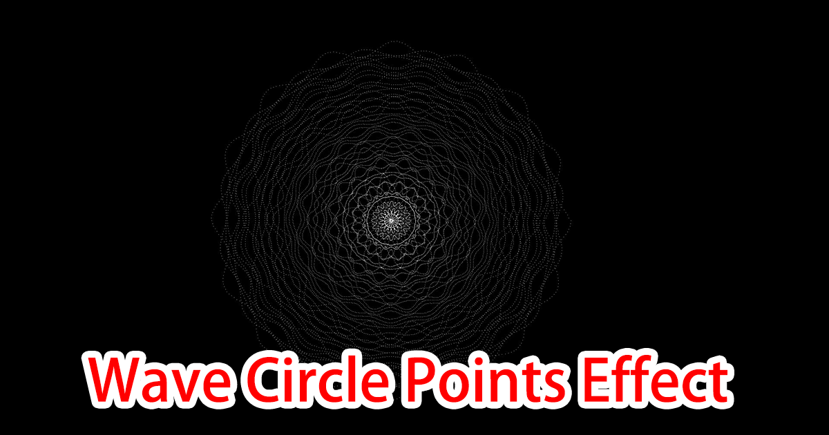 Wave Circle Points Effect By maything | VFX | Unity Asset Store