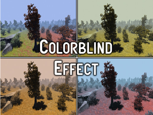 Colorblind Filter Colorblind Effect | Fullscreen & Camera Effects | Unity Asset Store