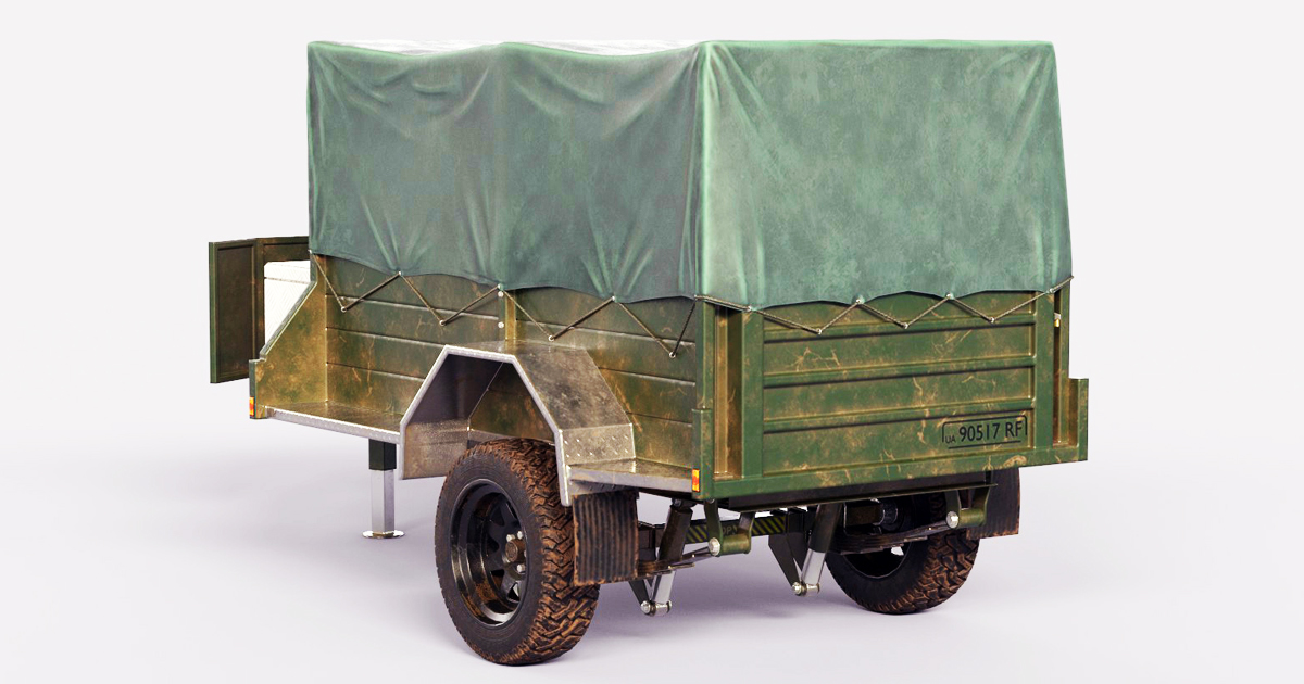 Car Trailer Pack | 3D Land | Unity Asset Store