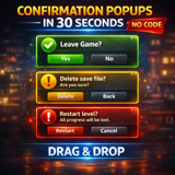 O'Neil Tech Confirmation Popup System