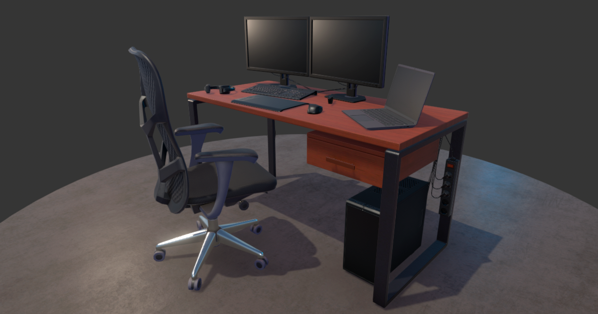 Desktop PC 2015 | 3D Electronics | Unity Asset Store
