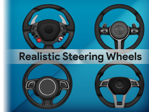 Mobile Steering Wheel UI | 2D 아이콘 | Unity Asset Store