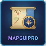 Map GUI Pro - Minimap, Map & Compass