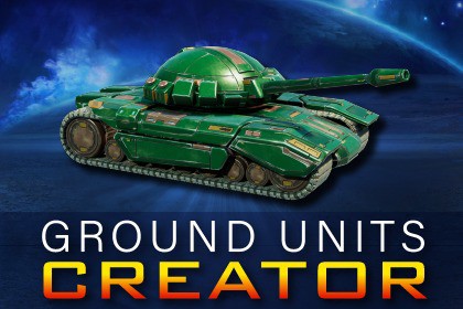 Sci-Fi Ground Units and Tanks Creator
