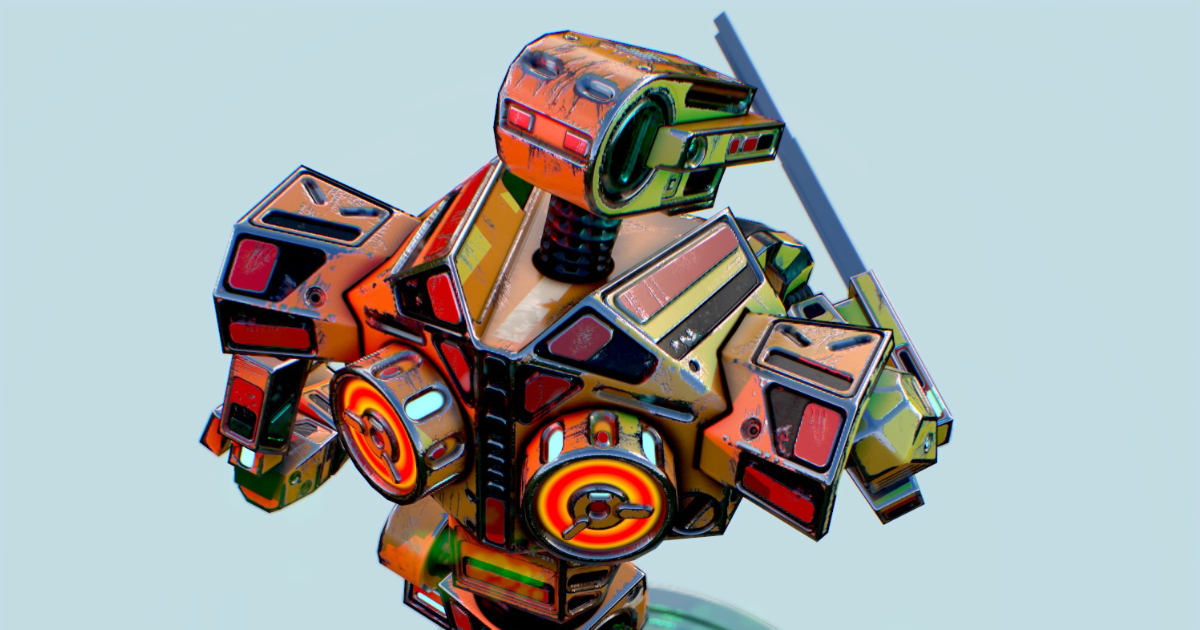 Robot Alator Animated (PBR) | 3D Robots | Unity Asset Store